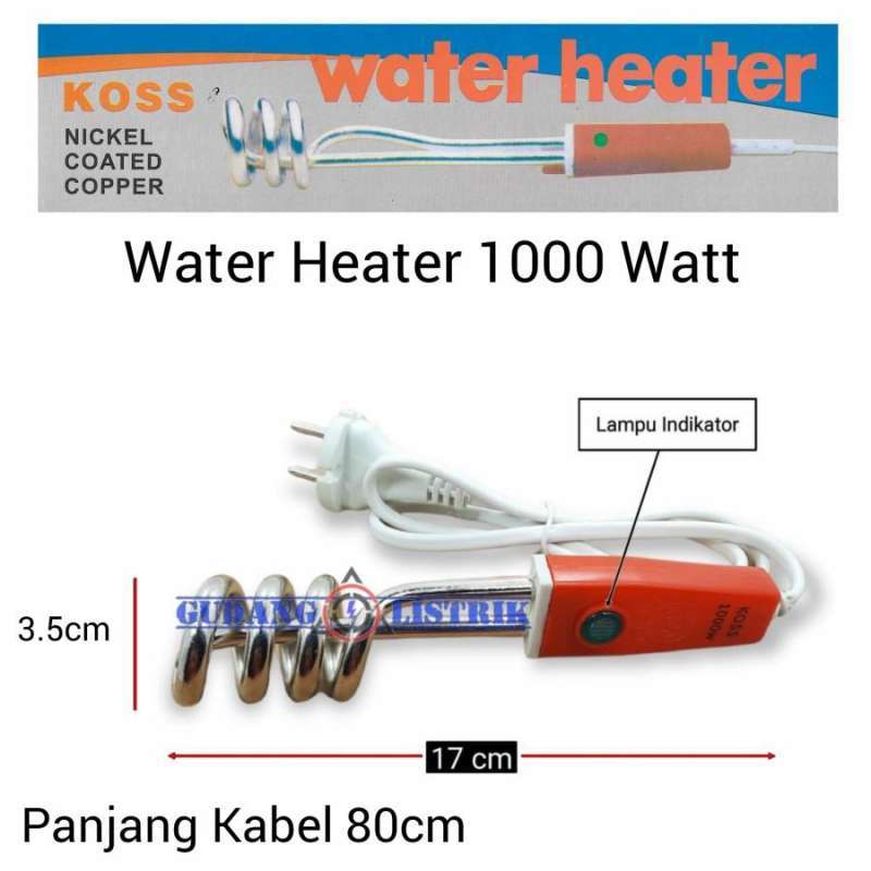 Water Heater Pemanas Air Element Pemanas Air KOSS 1000 watt