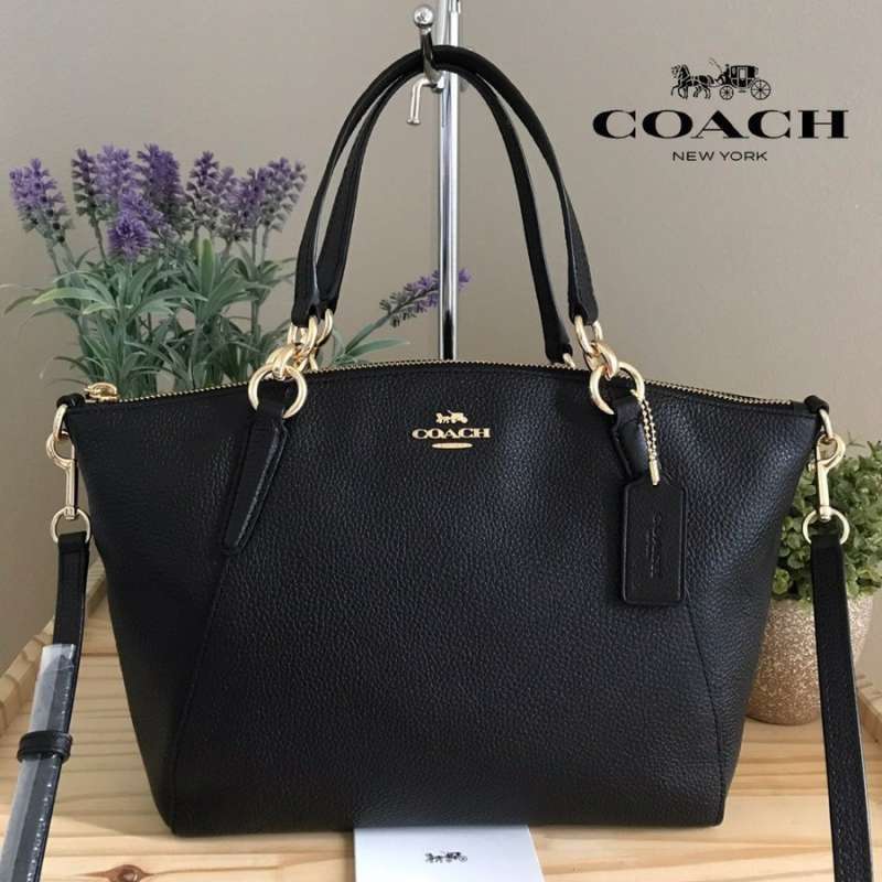 Promo COACH Kelsey Satchel Bag Black 