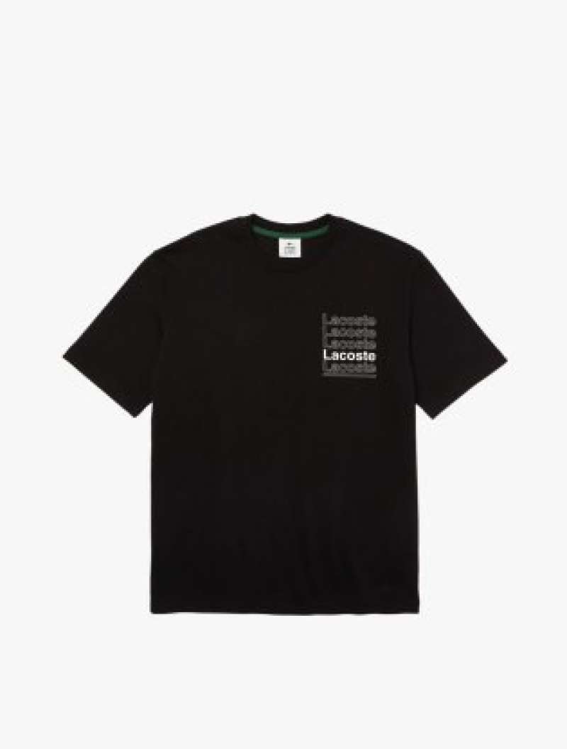 Loose Fit Printed Cotton T-shirt 