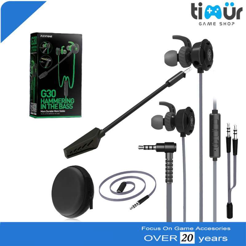 Jual Plextone G30 with Mic Stereo Bass 