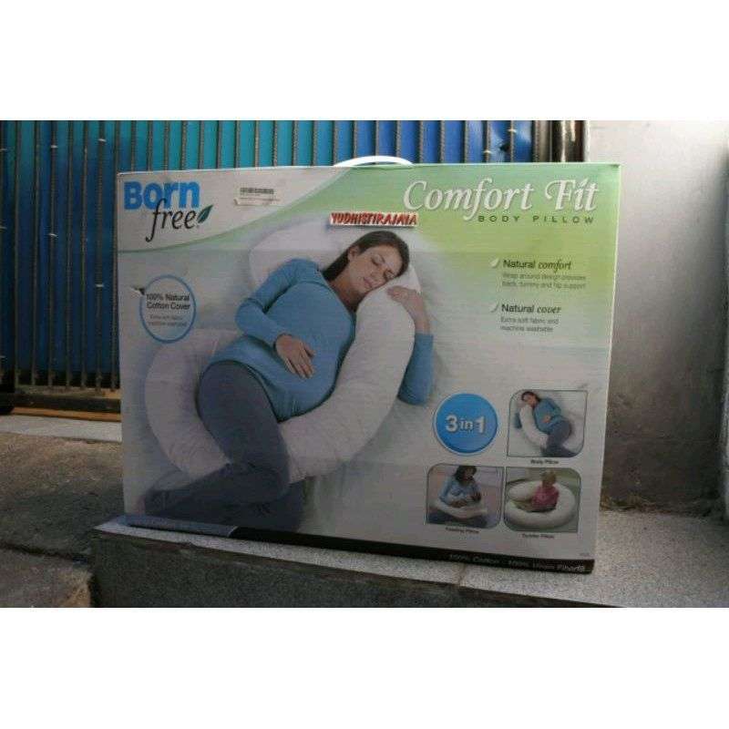 Born free comfortfit body pillow store