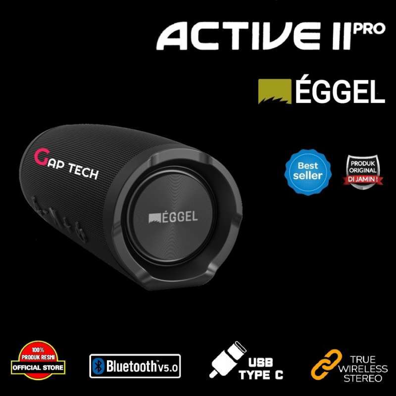 Jual Eggel Active Ii Pro Waterproof Portable Bluetooth Speaker