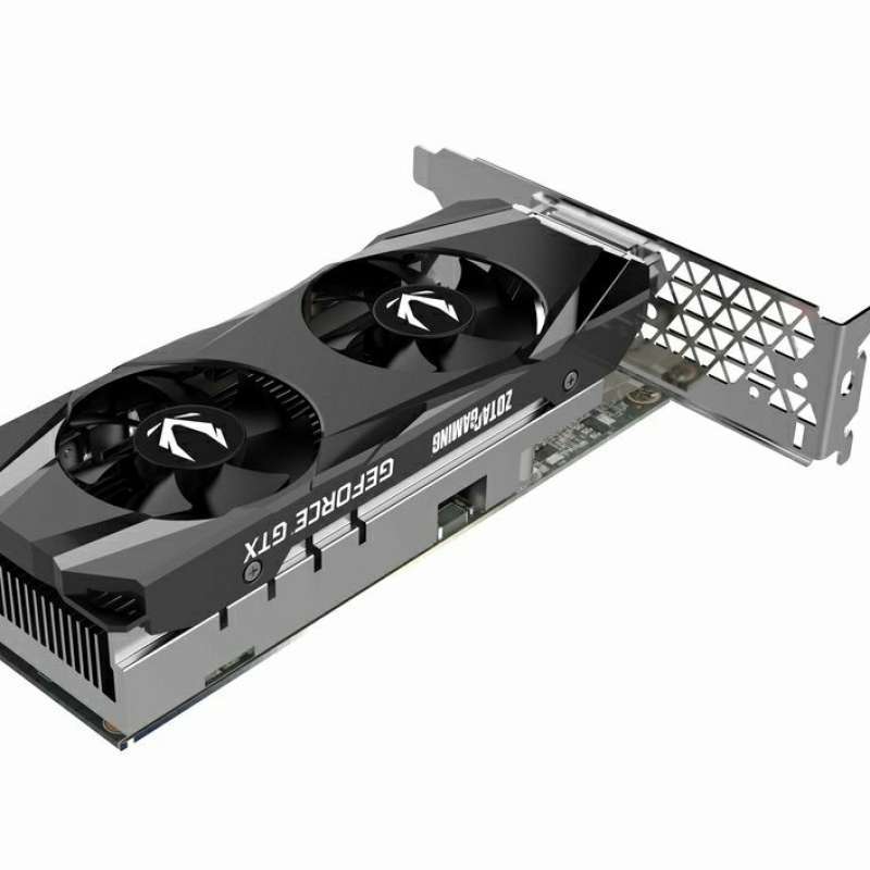 ZOTAC製 GeForce GTX1650 LP 4GB ロープロファイル ZOTAC ロープロファイルブラケット GAMING GeForce GTX 1650 LP 用