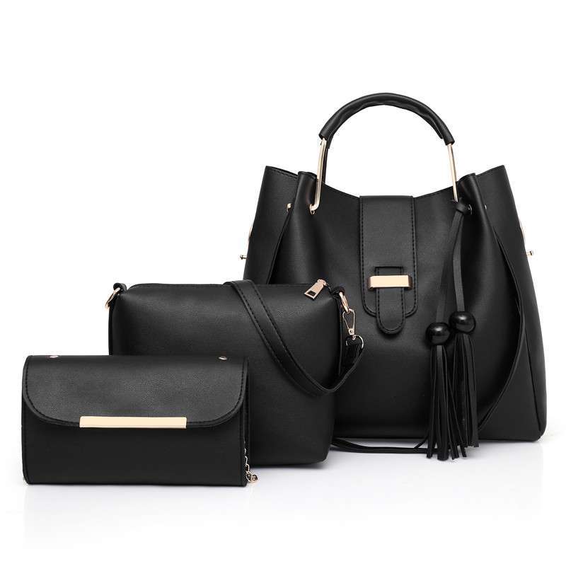 Jual 1603 Tas Wanita Fashion Import Set 3 In 1 Original Berkualitas Terbaik Black Di Seller Korea Style Fashion Korea Style Bogor Kab. Bogor Blibli