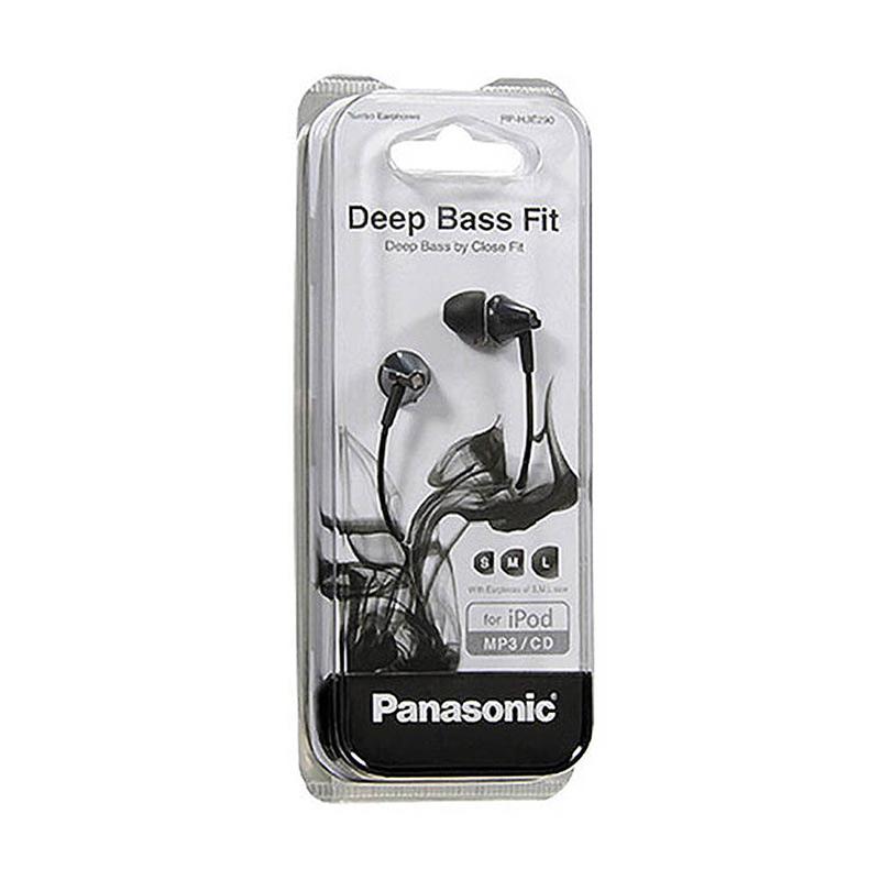 HJE290 Stereo Earphone - Black 