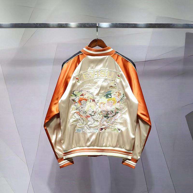 evisu varsity jacket
