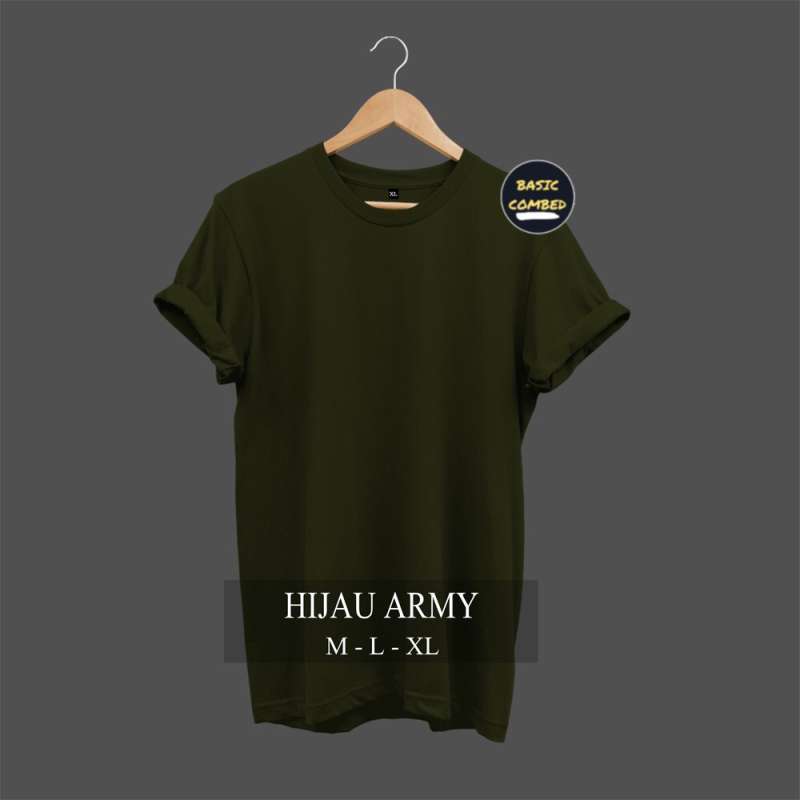 T shirt new arrivals hijau army