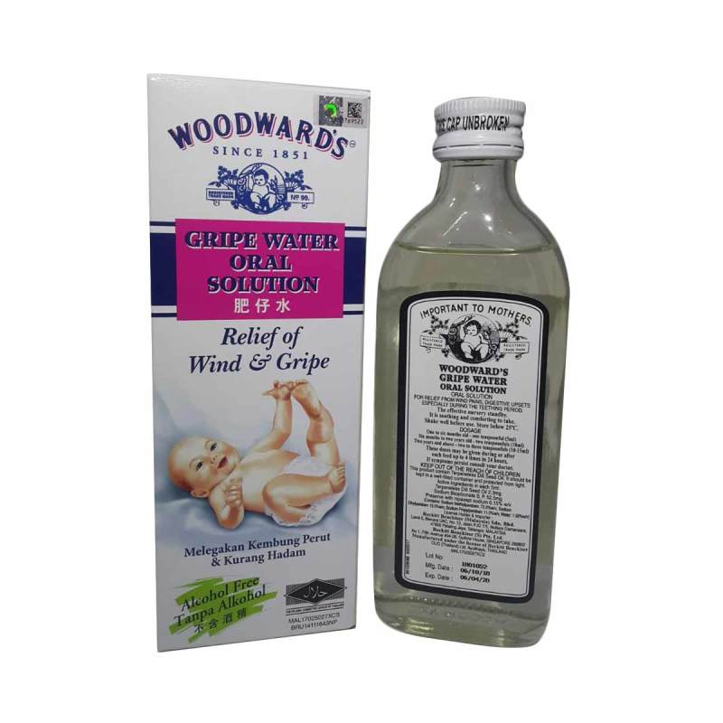 Jual Woodwards Gripe Water Oral Solution Vitamin Anak 148 Ml Online September 2020 Blibli Com