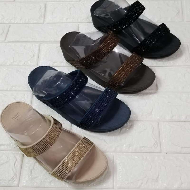 Jual Sandal Lifestyle Fitflop Rokkit Slide Sandal Wanita