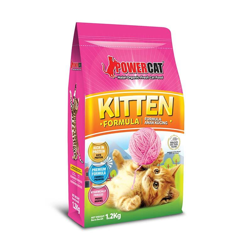 Jual Powercat Kitten Food Dry Makanan Kucing 1 2 Kg Online September 2020 Blibli Com
