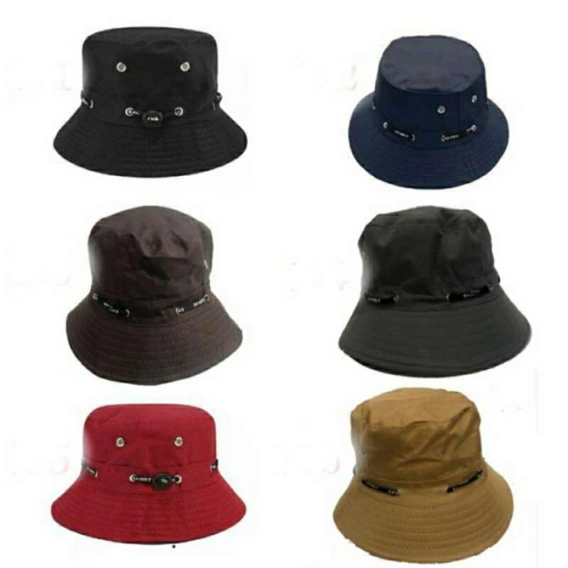 RIVERSIBLE BUCKET HAT TOPI BUKET PRIA 