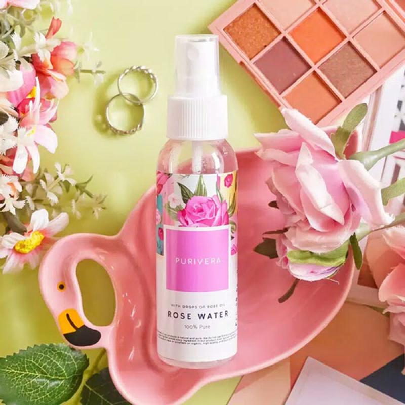 Jual Purivera Botanicals Antioksidan Rose Water With Rose Oil Mist Spray Online Oktober 2020 Blibli Com
