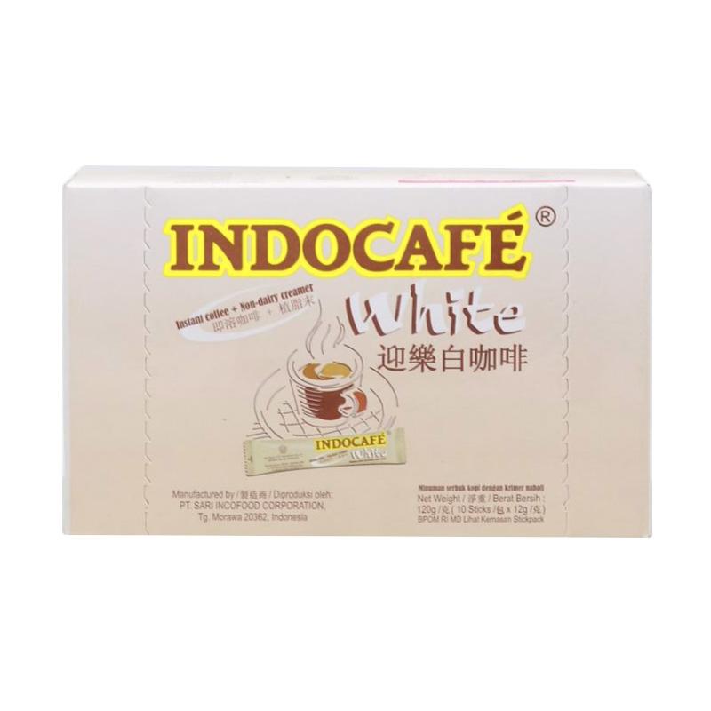 Jual Indocafe Coffee White Kopi Instan 10 X 12 G Kemasan Box Online Oktober 2020 Blibli Com