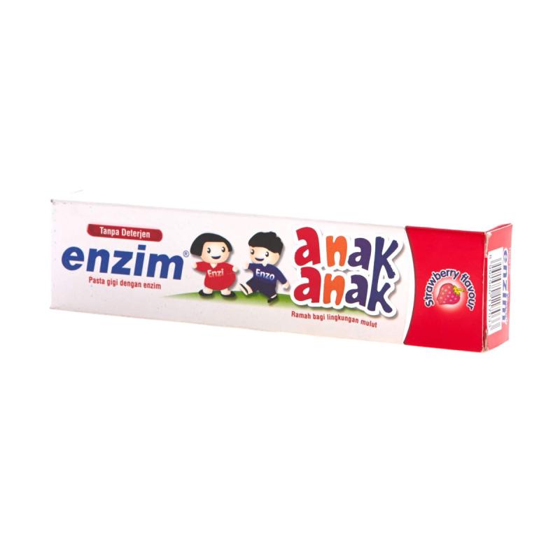Jual Enzim Pasta Gigi Anak Anak Strawberry 50ml Online Desember 2020 Blibli