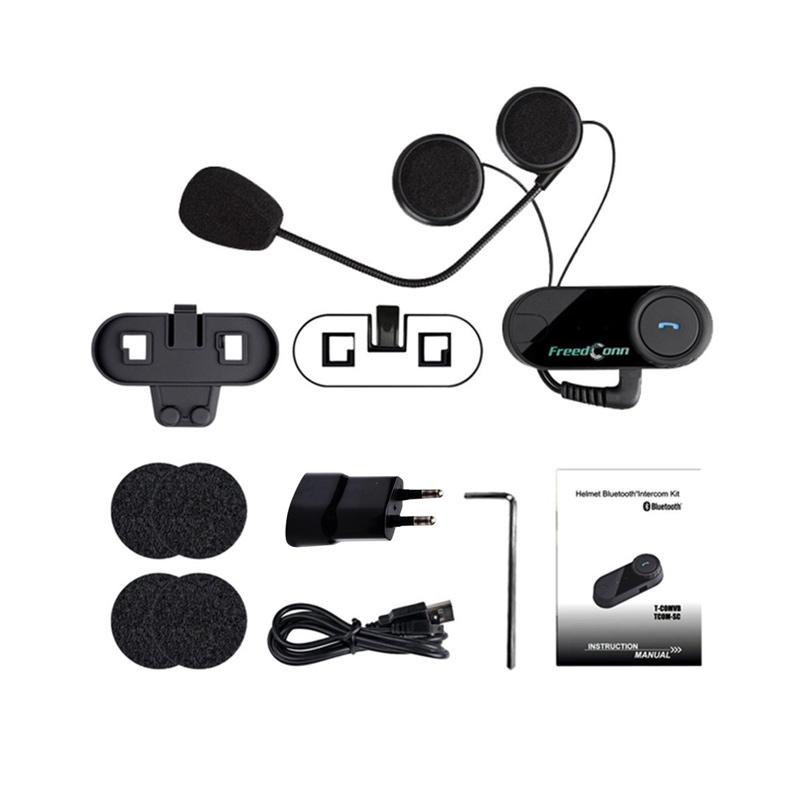 Jual Bluelans Bluetooth Intercom Music Headset Interphone For Motorbike Motorcycle Helmet Eu Plug 800 M Murah September 2020 Blibli Com