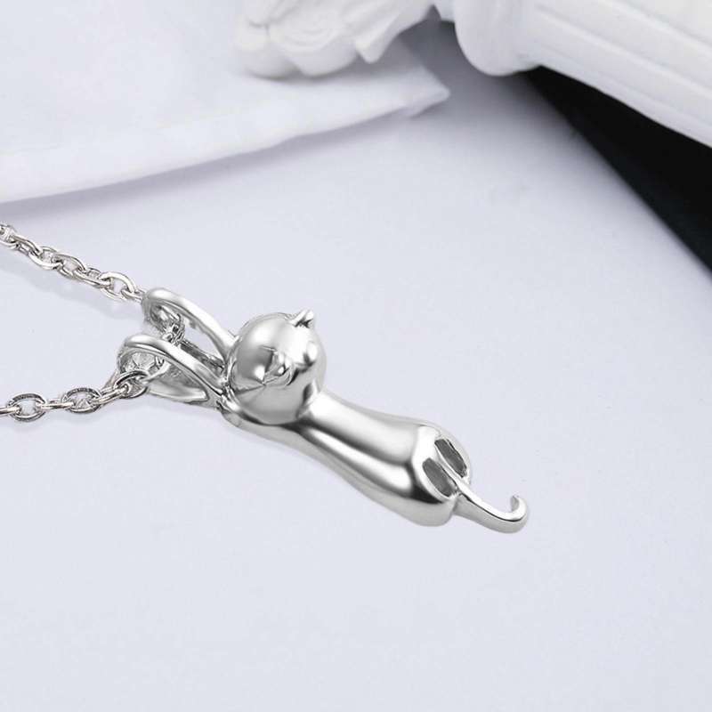 Promo 2xFashion Cat Pendant Necklace 