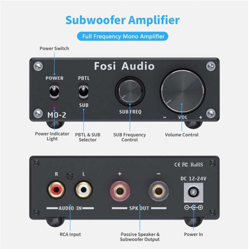 Jual FOSI AUDIO SUBWOOFER AMPLIFIER 