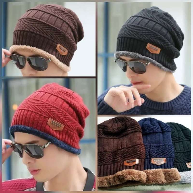 Promo TOPI KUPLUK MUSIM DINGIN PRIA 