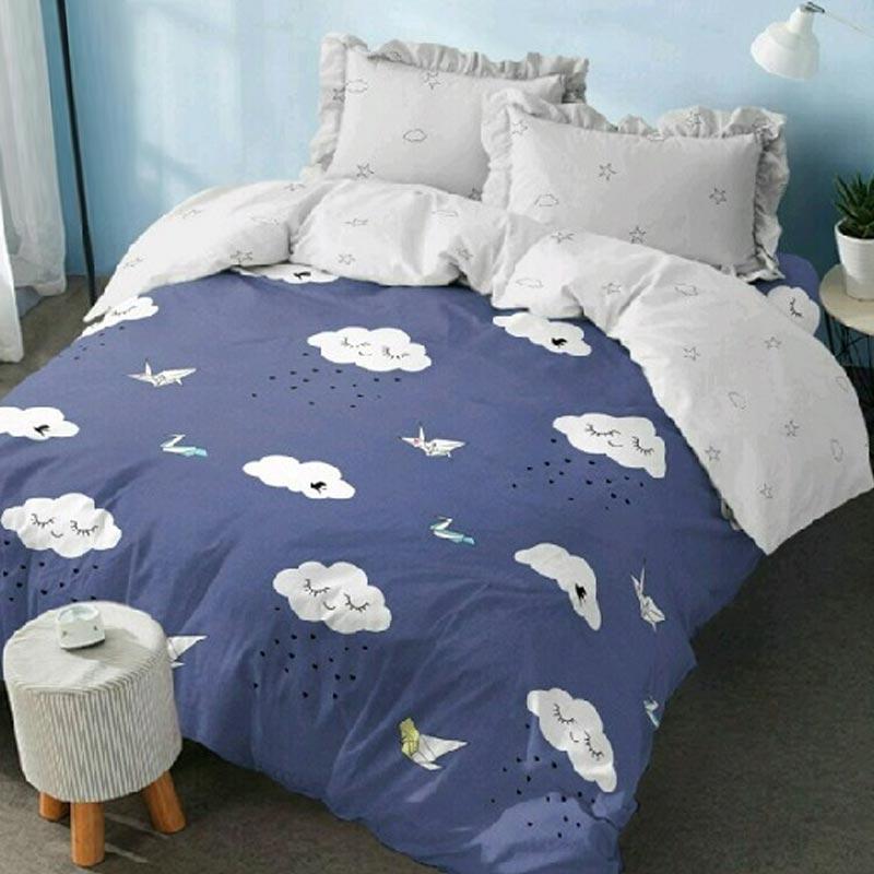 Jual Kintakun Dluxe Motif Paper Crane Bed Cover Set Uk 180x200 Online April 2021 Blibli