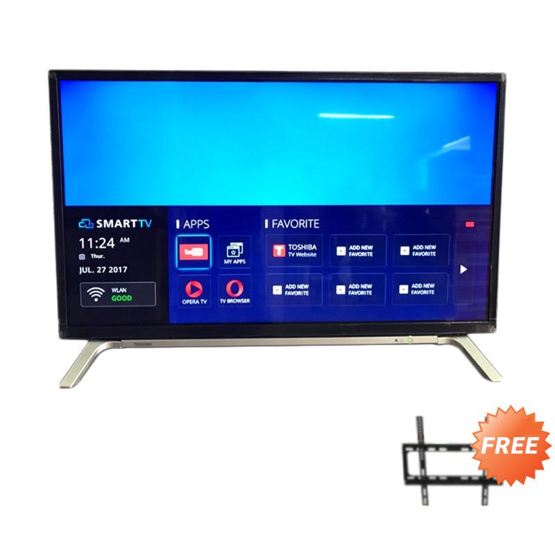 Toshiba 32l5650 Smart Led Tv Usb Movie Opera Free Bracket Dinding Terbaru Agustus 2021 Harga Murah Kualitas Terjamin Blibli