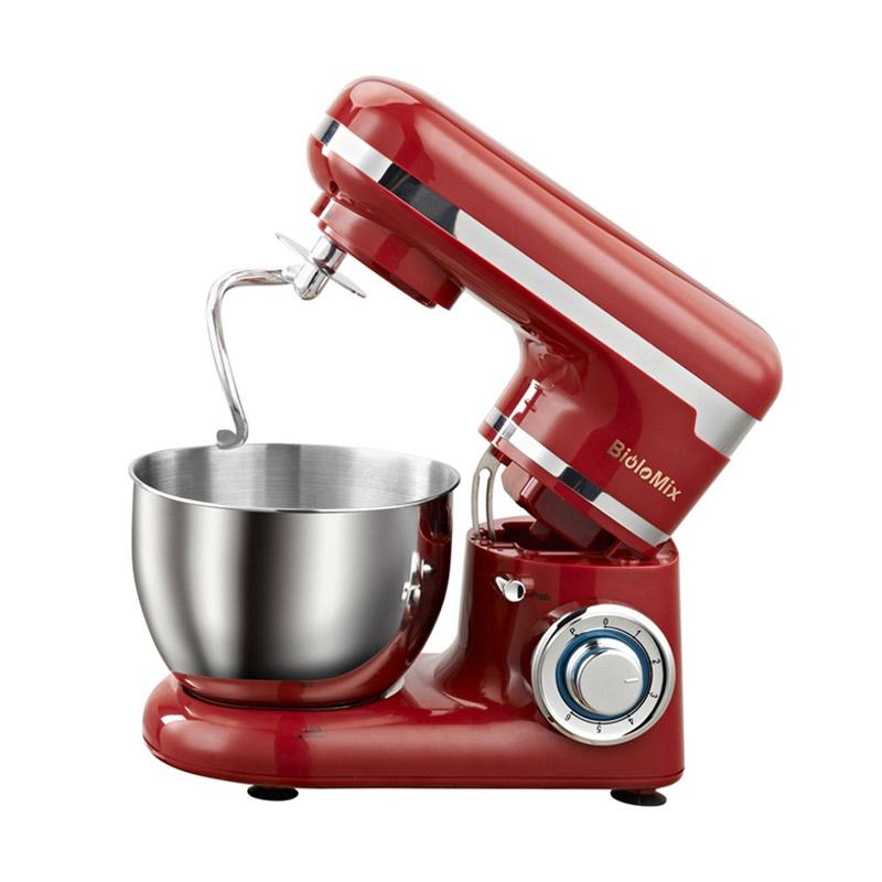 Jual Fs Biolomix 1200w 4l Stainless Steel Bowl 6 Speed Kitchen Food Stand Mixers Cream Egg Whisk Blender Cake Dough Bread Maker Machine Online September 2020 Blibli Com