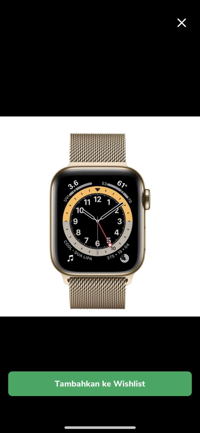 Promo apple watch series 6 stainless 