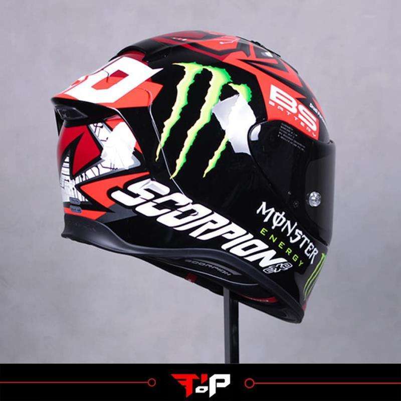 Jual Scorpion Exo R1 Air Fabio Quartararo Monster Helm Full Face - XXL  Black Red di Seller Tiptop Proshop Official Store - Kota Surabaya, Jawa  Timur | Blibli
