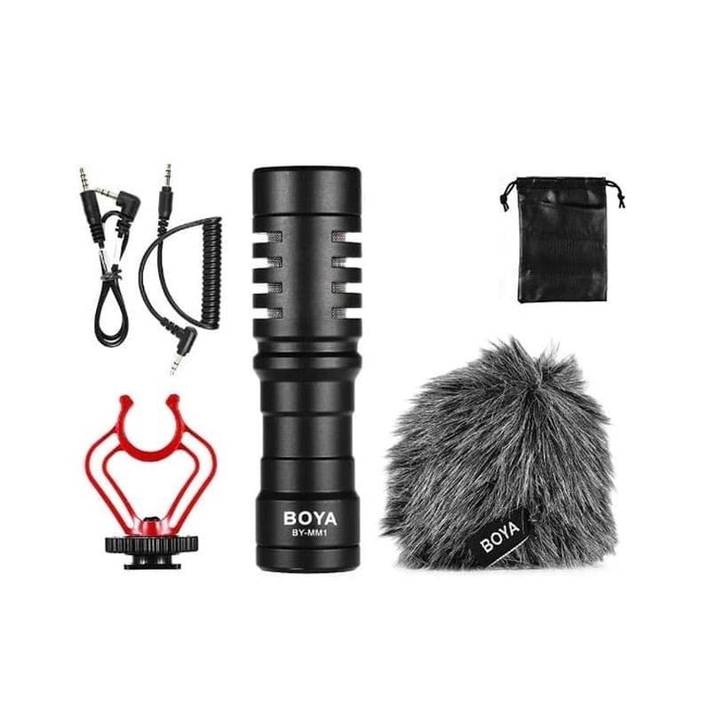 Jual Boya By Mm1 Mm1 Shotgun Microphone For Camera Or Smartphone Online September 2020 Blibli Com