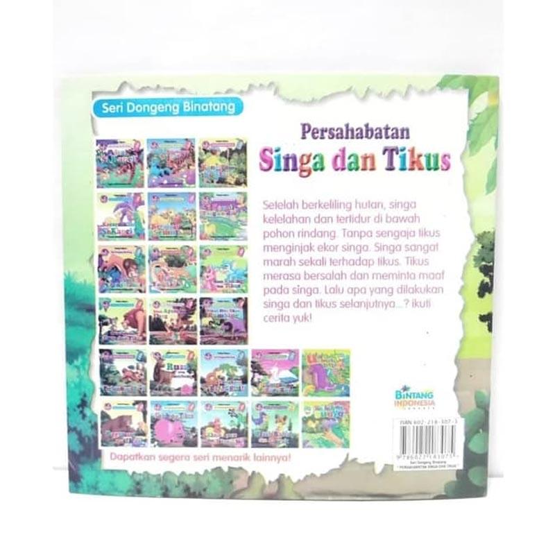 Jual Bintang Indonesia Seri Dongeng Persahabatan Singa Dan