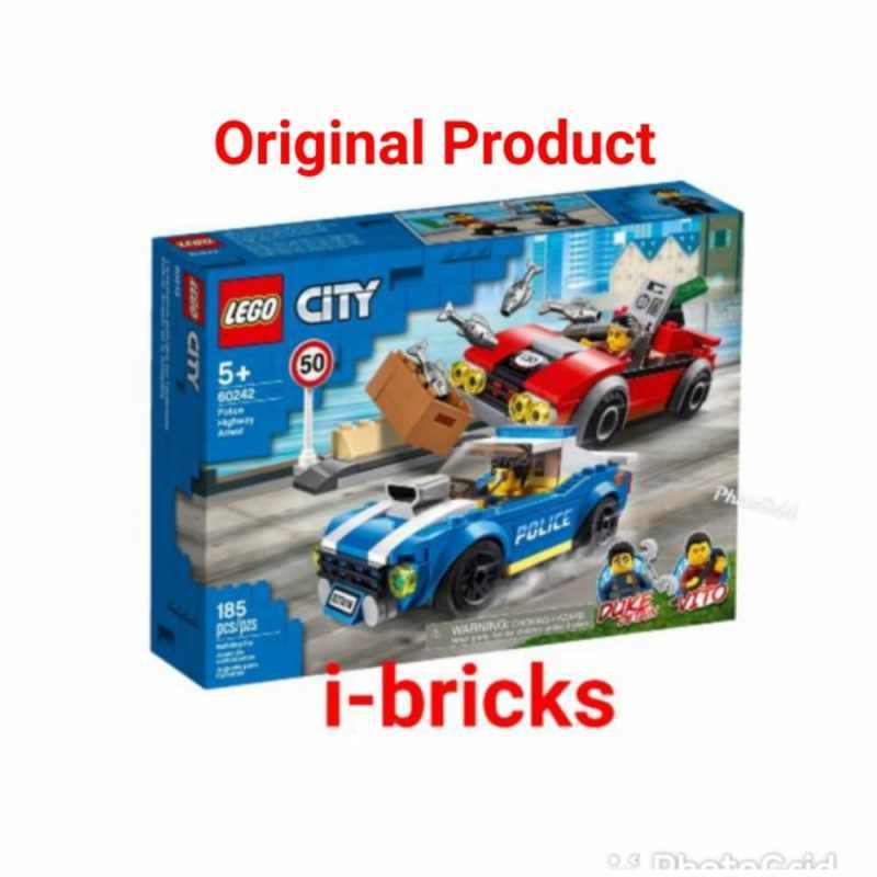Lego city 60242 police highway arrest 2025