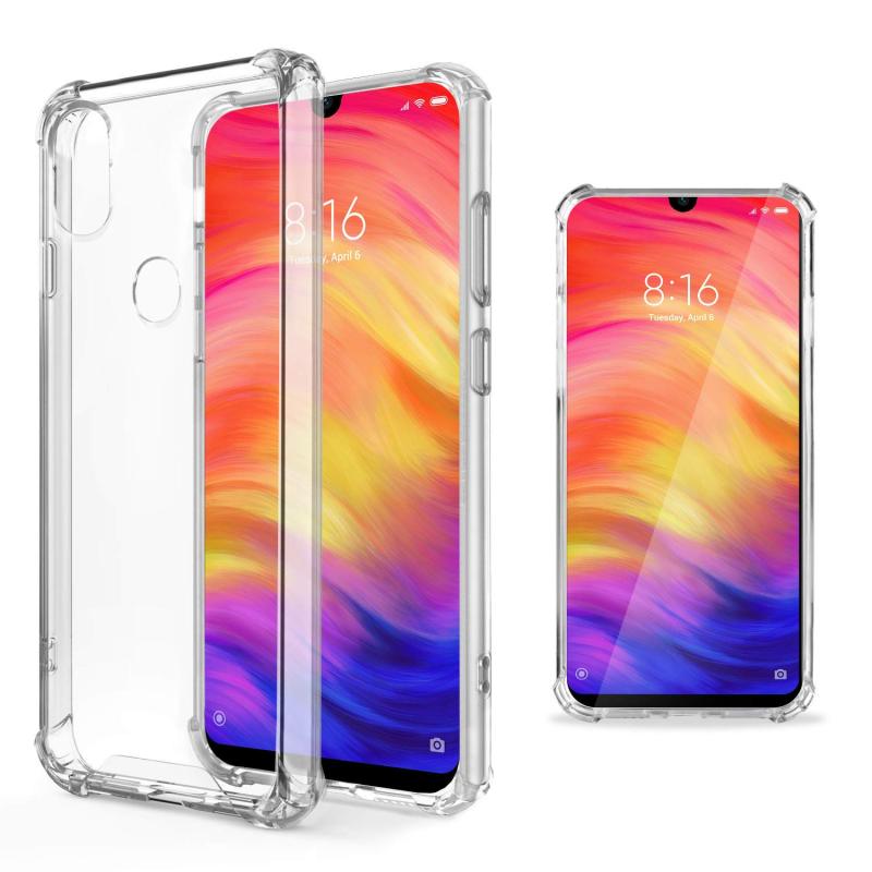 Jual Iit Clear Phone Case Shock Absorption Tpu Cover With Bumpers Compatible For Xiaomi Redmi Note 7 Online November 2020 Blibli Com