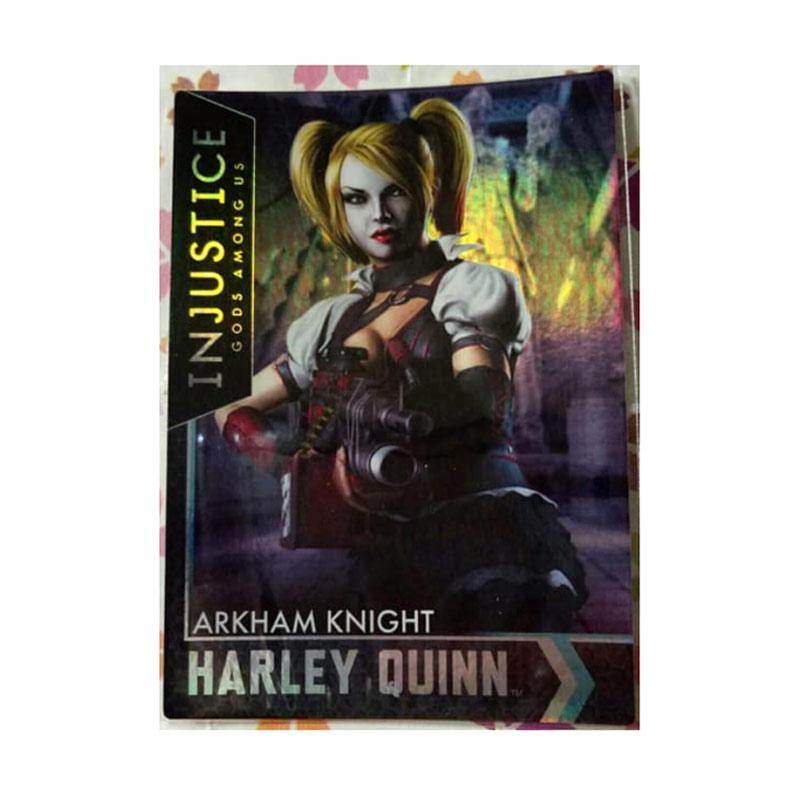 Jual Injustice Gods Among Us 71 100 Gold Card Arkham Knight Harley Quinn Foil Online Oktober 2020 Blibli Com