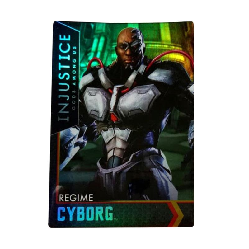Jual Injustice Gods Among Us 18 100 Silver Card Regime Cyborg Foil Online Agustus 2020 Blibli Com