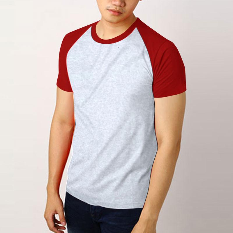 Kaos top raglan polos