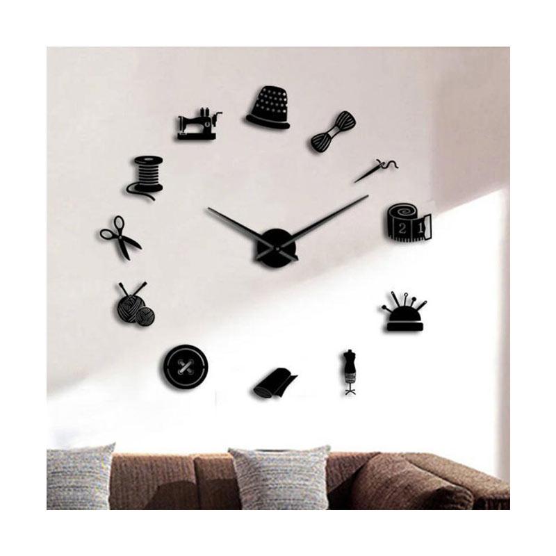 Jual Eds New Modern Minimalist Large Creative Digital Clocks
