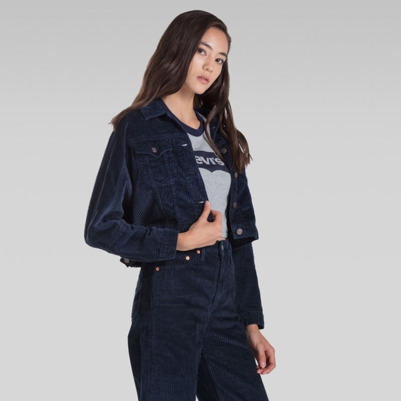 Jual Levi's Future Vintage Trucker Navy 