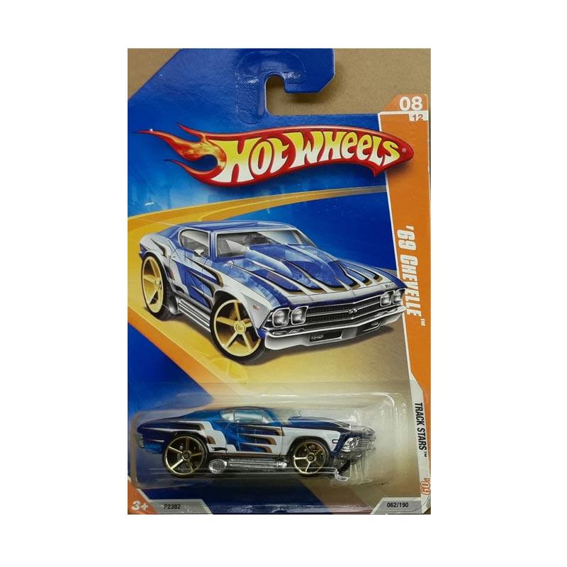 Jual Hotwheels 69 Chevelle 2009 Track Stars Akta Diecast Biru