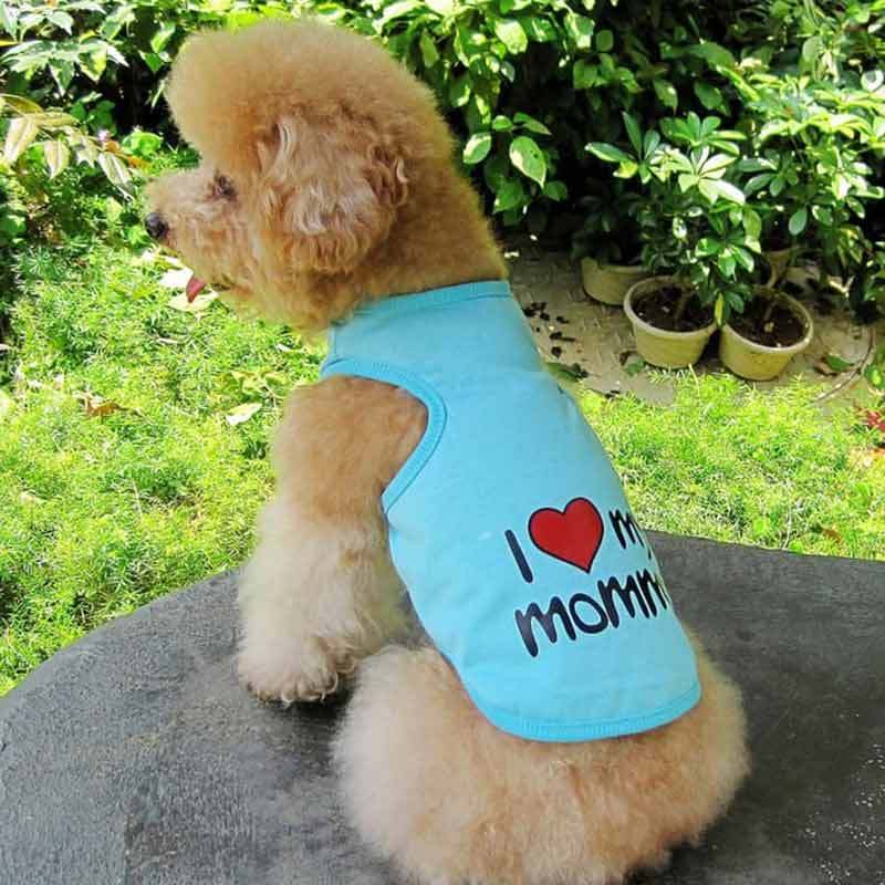 Jual Baju Kaos Anjing Baju Anjing I Love Mommy And Daddy Murah