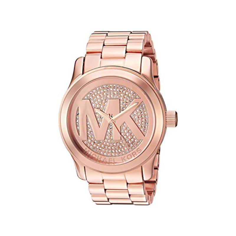 jam tangan mk rose gold