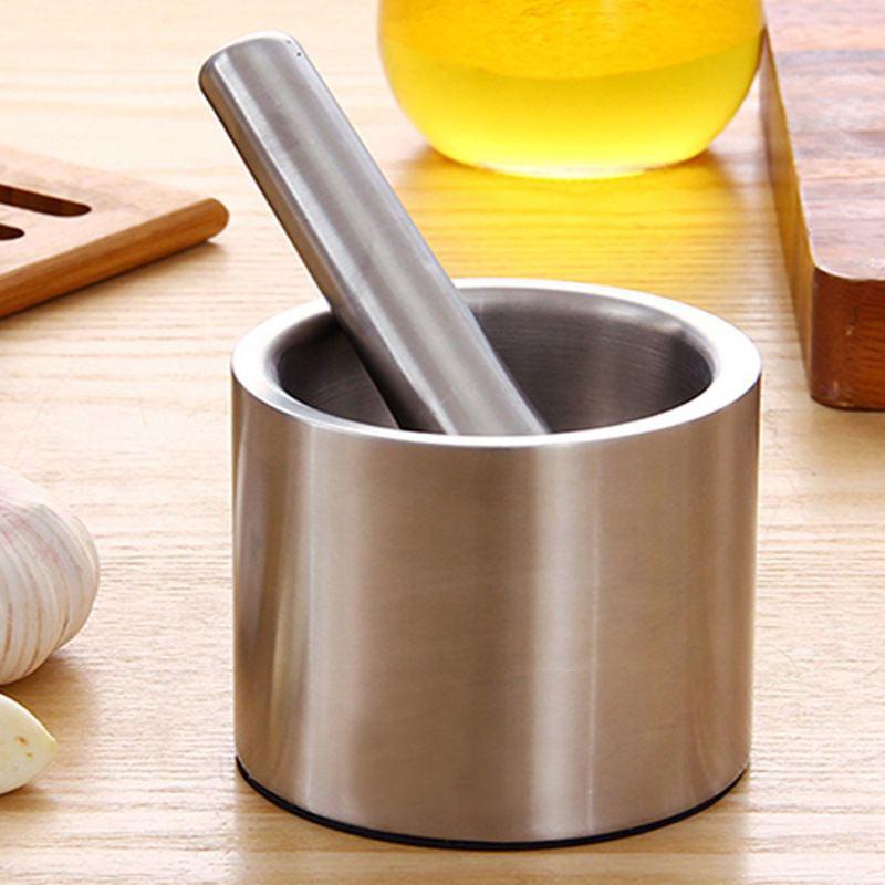 Jual H Ikea Garlic Press Grinder Mortar And Pestle Pedestal Bowl Kitchen Garlic Pepper Spice Grinder Mill Pugging Pot Online September 2020 Blibli Com