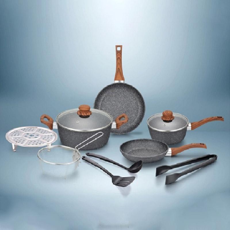Jual Boboko Royal Stone Granite Cookware Set Online Oktober 2020 Blibli Com