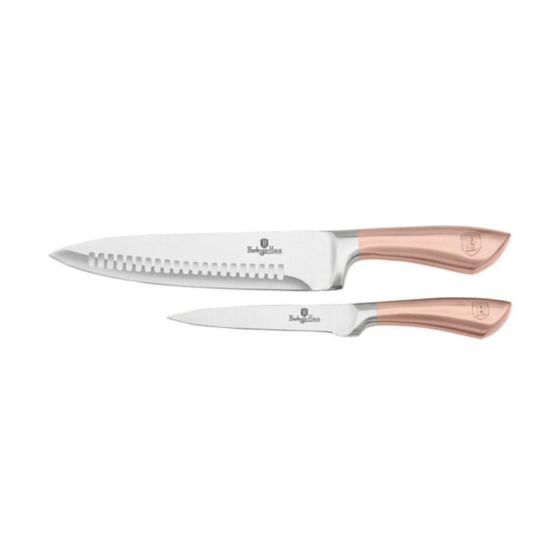 Jual Berlinger Haus Rose Gold Collection Knife Set Pisau Dapur 2