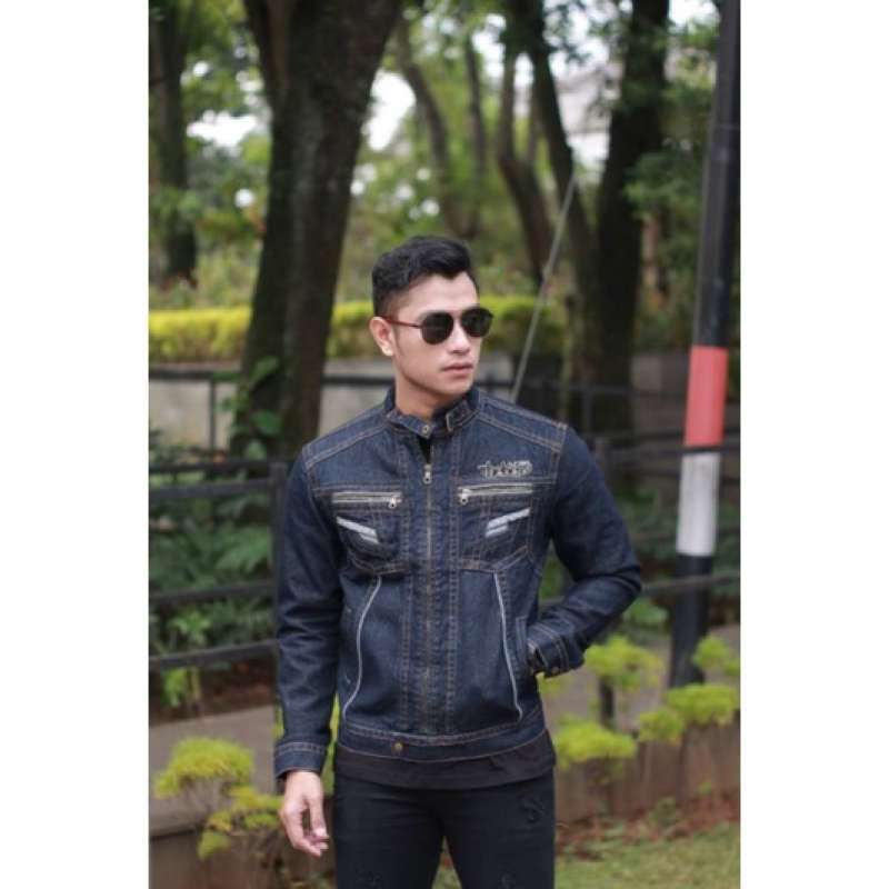Jaket discount denim branded