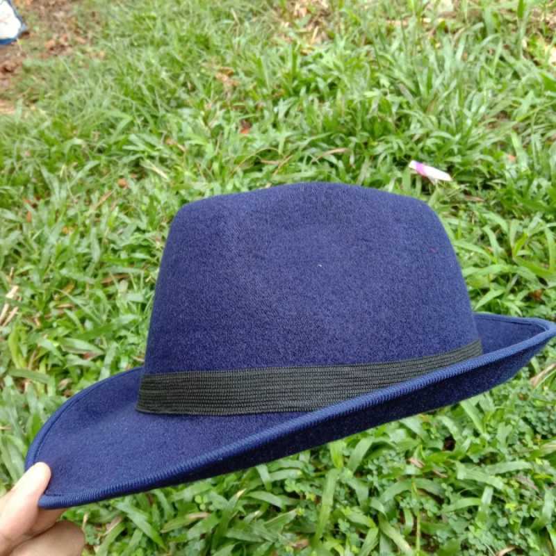 Jual topi laken fedora pria wanita 