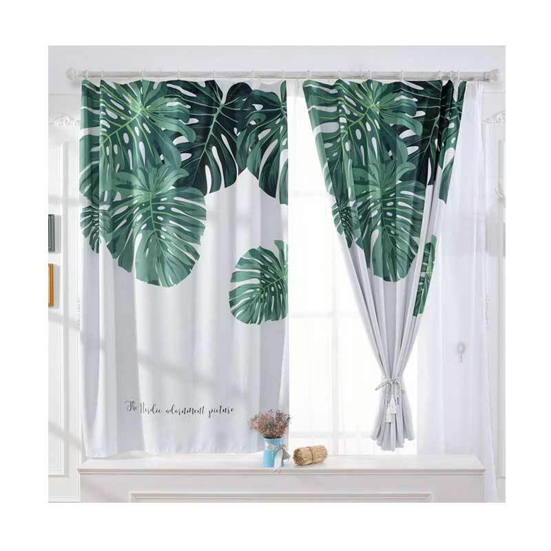 Jual H Ikea Blackout Printed Thermal Insulated Window Panel Curtains For Bedroom Or Living Room 1 X 1 3 M Online September 2020 Blibli Com