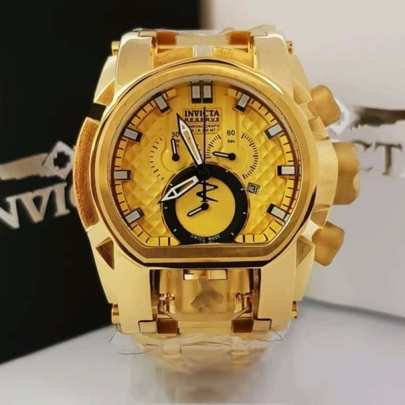 Jual Promo Jam Tangan Invicta Bolt Zeus Two Tone Gold Stainless