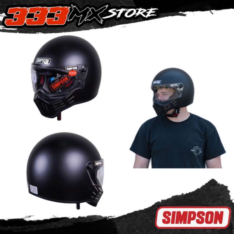 Harga helm simpson original online