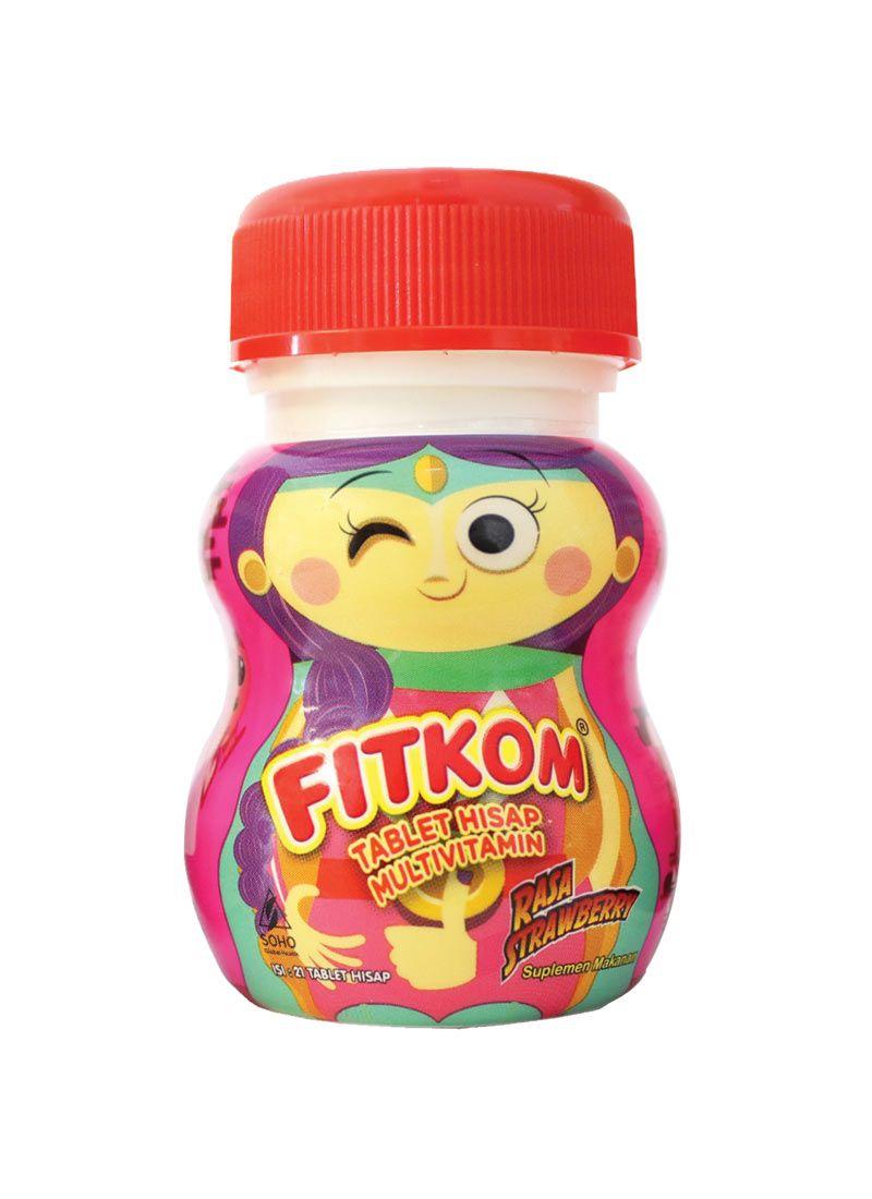 Fitkom Tablet Hisap Rasa Strawberry Vitamin Anak 21 Tablet Terbaru Agustus 2021 Harga Murah Kualitas Terjamin Blibli