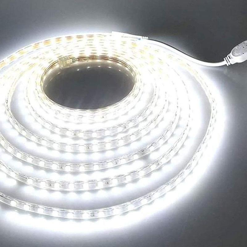 emico selang led strip 10 m 220v 8 w per meter smd 5050