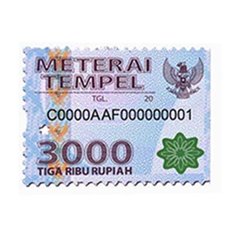 Jual Pos Indonesia Materai 3000 - -- di Seller Toko9090 - Kota Jakarta  Barat, DKI Jakarta | Blibli